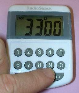 Setting The Digital Timer
